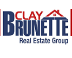 CLAY BRUNETTE real estate group logo